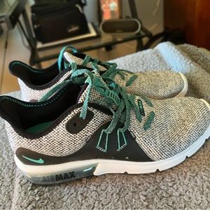 Grey, Teal & Black Nike Air Max